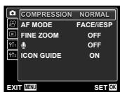 OLYMPUS T-100 - Select [SETUP] and then press the OK button. - 1