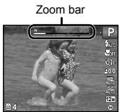 OLYMPUS T-100 - Using the zoom - 2