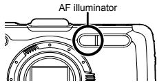 OLYMPUS TG-1 - Using the AF illuminator to focus on a shadowed subject [AF Illuminat.] - 1
