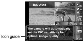 OLYMPUS TG-1 - (Camera Menu 2) ▶ Icon Guide - 1