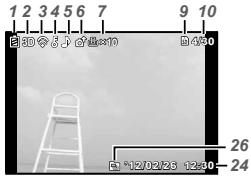 OLYMPUS TG-1 - Playback mode display - 1