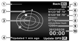 OLYMPUS TG-1 - Press and hold MENU button in the shooting or playback display. - 1