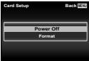 OLYMPUS TG-1 - Error message - 2