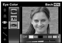 OLYMPUS TG-1 - Registering the settings for Beauty Fix [Beauty Settings] - 2