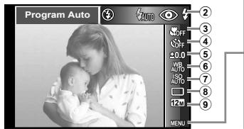 OLYMPUS TG-1 - Menu Index - 2