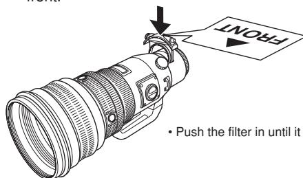 OLYMPUS ZUIKO DIGITAL ED 300MM F2.8 - Drop-in PL filter DPF-43 - 1