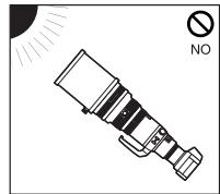 OLYMPUS ZUIKO DIGITAL ED 300MM F2.8 - Warnings: Safety Precautions - 3