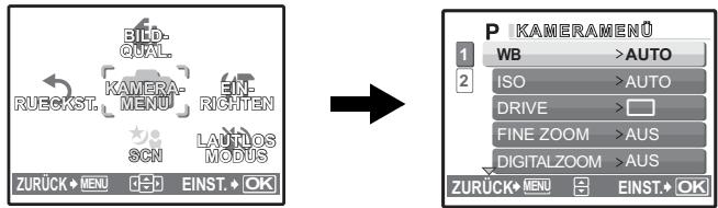 OLYMPUS Μ 790 SW - Informationen zu den Menüs - 1