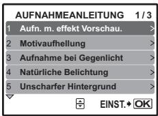OLYMPUS Μ 790 SW - GUIDE Gehen Sie nach den Aufnahmehinweisen vor, um bessere Bilder zu erhalten - 1