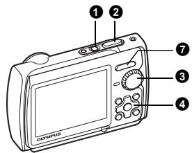 OLYMPUS Μ 790 SW - Löschen von Bildern - 4