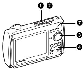 OLYMPUS Μ 850 SW - Erase pictures - 4