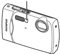 OLYMPUS Μ 850 SW - Turning on the LED illuminator - 1