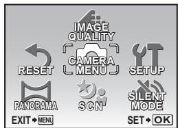 OLYMPUS Μ 850 SW - About the menus - 1