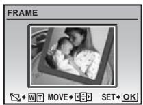 OLYMPUS Μ 850 SW - FRAME Add a frame to your picture - 1