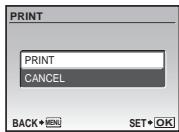 OLYMPUS Μ 850 SW - Select [PRINT], and press - 1