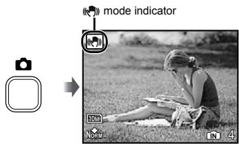 OLYMPUS Μ-550WP - Using the digital image stabilization mode ( ) mode) - 1