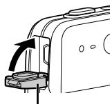 OLYMPUS Μ-550WP - Closing Battery/card compartment cover and Connector cover - 2
