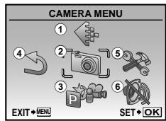OLYMPUS Μ-550WP - Menus for Shooting Functions - 3