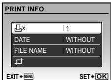OLYMPUS Μ-550WP - To make detailed printer settings - 1