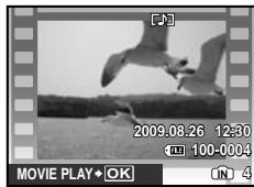 OLYMPUS Μ-550WP - To play back movies - 1