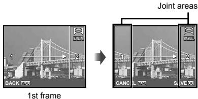 Joint areas 1st frame BACK MENU CANC MENU SI VE CH