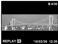 OLYMPUS Μ-7030 - Select a panorama image during playback. - 1