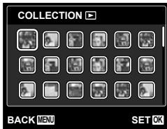 COLLECTION BACK MENU SET OK