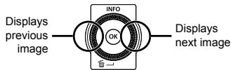 OLYMPUS Μ-7030 - Turn the wheel controller to select an image. - 1
