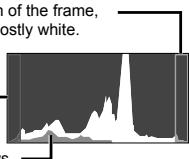 of the frame, mostly white.