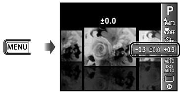 MENU ±0.0 -0.3 ±0.0 +0.3 AUTO OFF AUTO AUTO