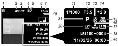 OLYMPUS TG-320 - Playback mode display - 3