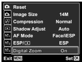 OLYMPUS TG-320 - There may be additional operations. "Menu Settings" (p. 36 to 53) - 1