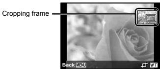 OLYMPUS TG-820 - To crop an image [☐] - 1