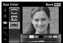 OLYMPUS TG-820 - Registering the settings for Beauty Fix [Beauty Settings] - 4