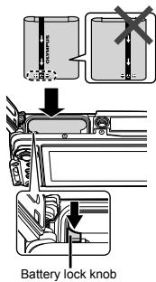 OLYMPUS TG-820 - Inserting the battery and card - 4