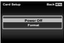 OLYMPUS TG-820 - Error message - 2