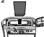 OLYMPUS TG-820 - To remove the card - 2