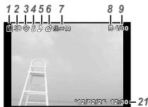OLYMPUS TG-820 - Playback mode display - 1