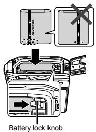 OLYMPUS TG-820 - Inserting the battery and card - 3