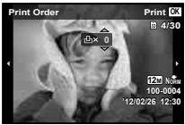 OLYMPUS TG-820 - Single-frame print reservations [☐] - 1