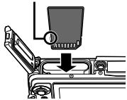 OLYMPUS TG-820 - Inserting the battery and card - 6