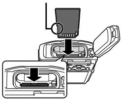 OLYMPUS TG-830 - Follow Steps ①, ② and ③ to open the battery/card cover. - 3