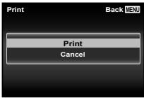 OLYMPUS TG-830 - If necessary, repeat Steps 7 and 8 to select the image to be printed, make the detailed settings, and set [Single Print]. - 1