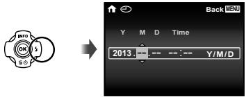 OLYMPUS TG-830 - Turning on the camera and making the initial settings - 2