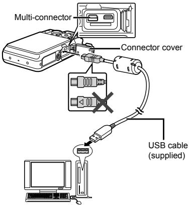 OLYMPUS TG-830 - Connecting with a computer - 1