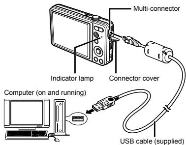 OLYMPUS VG-160 - Follow the on-screen instructions on your computer. - 1