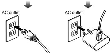 OLYMPUS VG-160 - Charging the battery with the supplied USB-AC adapter - 3