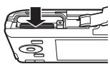 OLYMPUS VG-180 - To remove the card - 1
