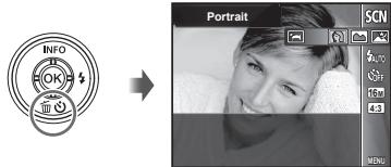 OLYMPUS VG-180 - Selecting the shooting mode - 2