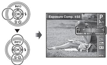 OLYMPUS VG-180 - Using the function menu - 1